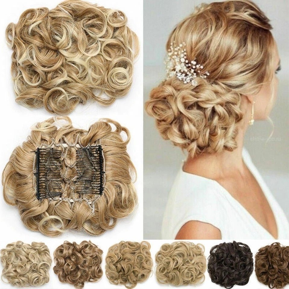 Extension capillaire chignon I ExtraChignon™ - Anna_Chris_Beauté