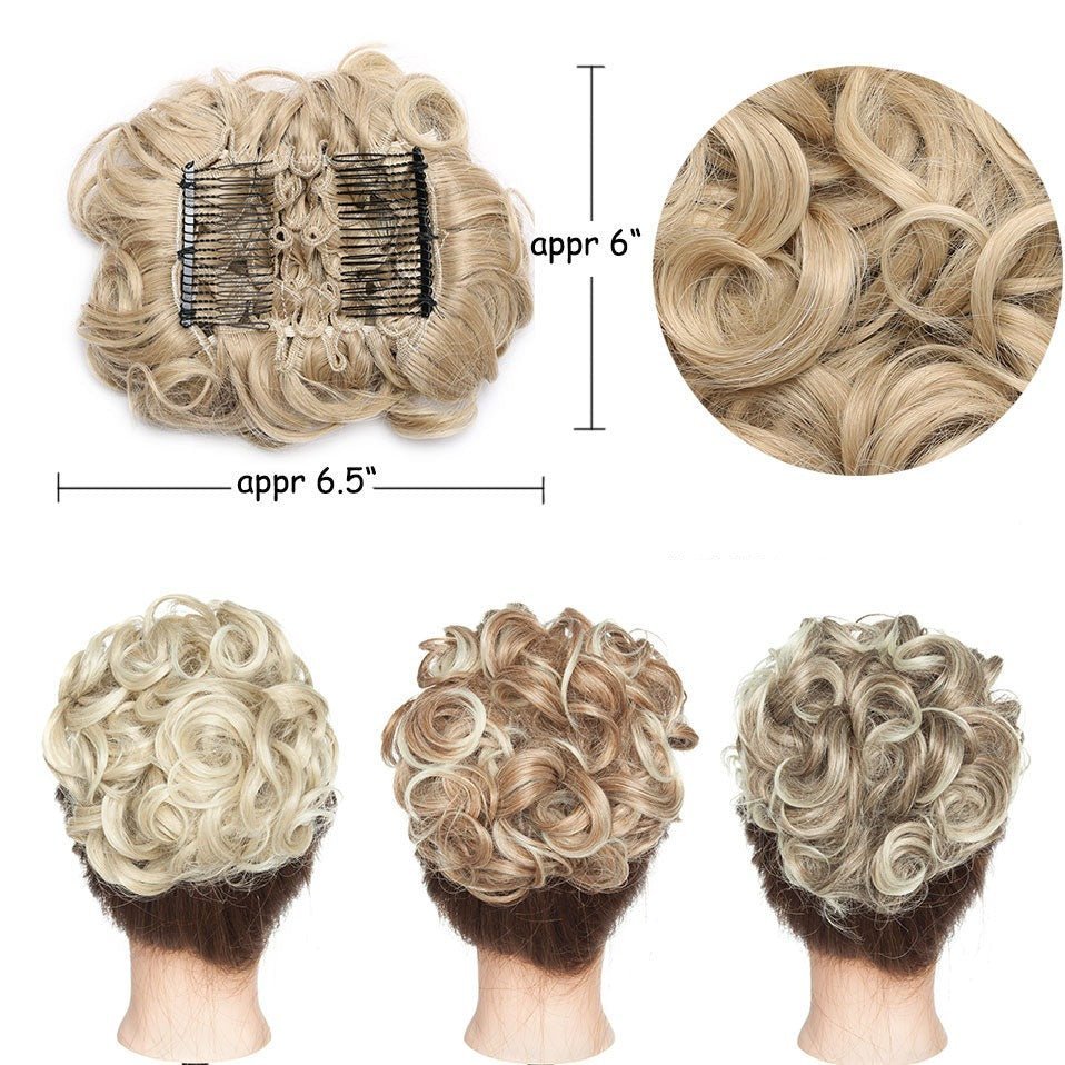 Extension capillaire chignon I ExtraChignon™ - Anna Chris Beauté