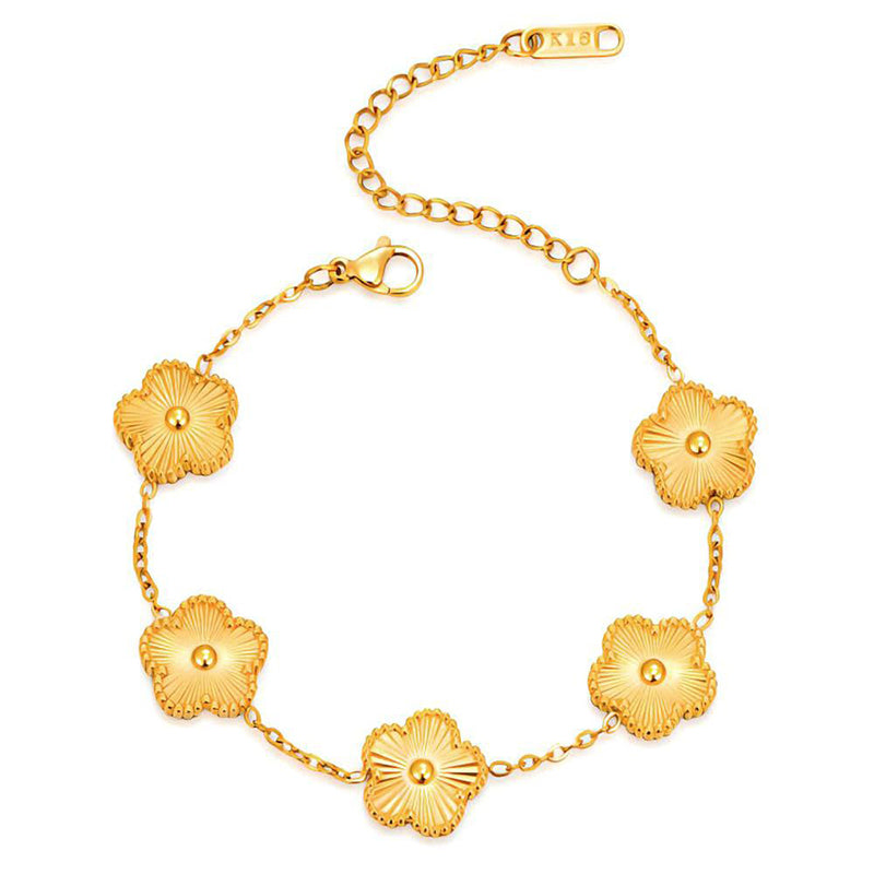 Bracelet femme tendance | 5 fleurs